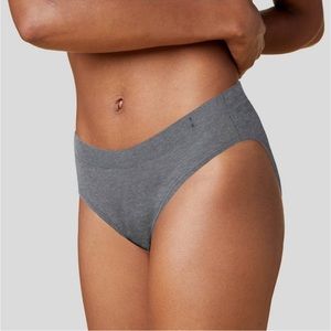 Thinx for All Women's Super Absorbency
Bikini Period Underwear - Gray XS